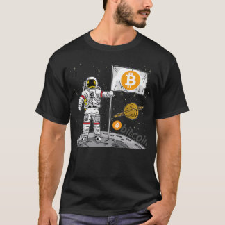 T-shirt Bitcoin À La Lune Dabbing