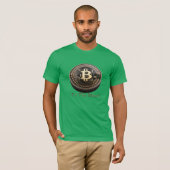 T-shirt Bitcoin à la Lune : porter l'avenir du Crypto (Devant entier)