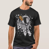T-shirt Bitcoin Astronaut Moon-Boy Hodler Cryptomonnaie (Devant)