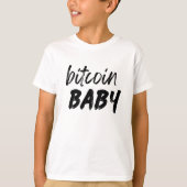 T-shirt bitcoin bébé garçon crypto cadeau de rue style bit (Devant)