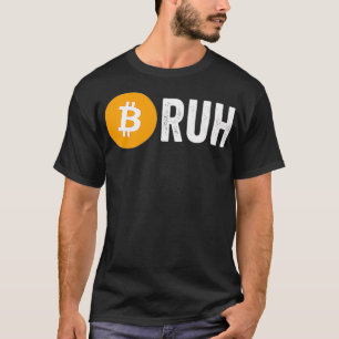 T-shirt Bitcoin Bruh drôle Mème Investisseur Mème Cryptomo