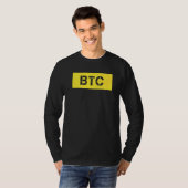 T-shirt Bitcoin Btc (Devant entier)