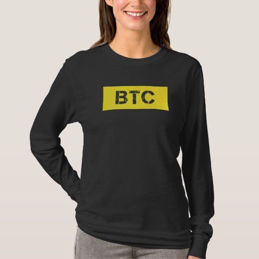 T-shirt Bitcoin Btc (Devant)