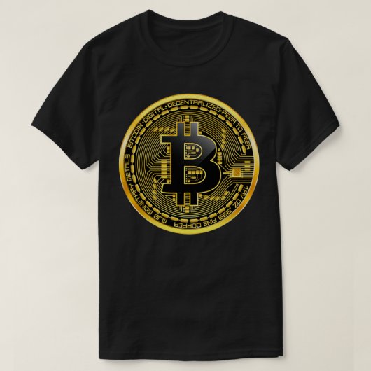 T-shirt Bitcoin btc crypto marché stock (Design devant)