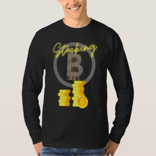 T-shirt Bitcoin Btc Stack Sats Cryptomonnaie Satoshi Cryp