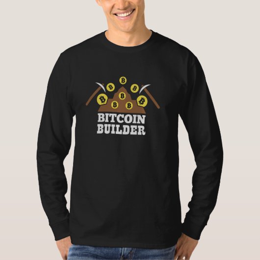 T-shirt Bitcoin Builder (Devant)