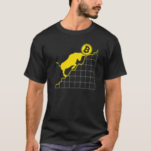 T-shirt Bitcoin Bull Run CryptoCurrency Blockchain Hodl Mi