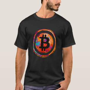 T-shirt Bitcoin Coin Crypto Trading Blockchain