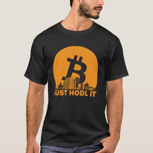 T-shirt Bitcoin Copenhague Skyline Copenhague Bitcoin Max (Devant)