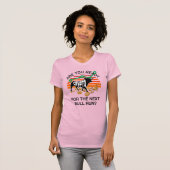 T-shirt Bitcoin CRYPTO BULLE COURANT rose (Devant entier)