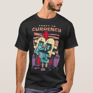 T-shirt Bitcoin & Crypto Crypto en devise