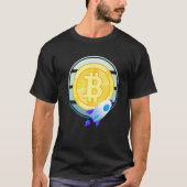 T-shirt Bitcoin Crypto-monnaie Exchange Bitcoiner B (Devant)
