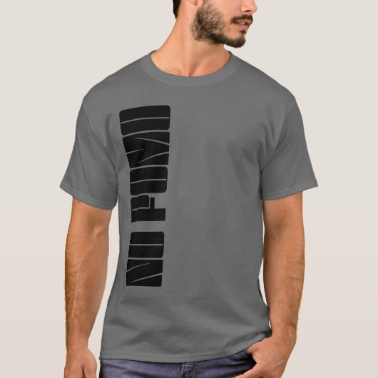 T-Shirt Bitcoin Crypto "PAS DE FOMO" (Devant)