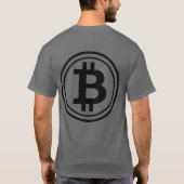 T-Shirt Bitcoin Crypto "PAS DE FOMO" (Dos)