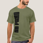 T-Shirt Bitcoin Crypto "PAS DE FOMO" (Devant)