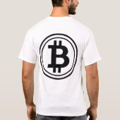 T-Shirt Bitcoin Crypto "PAS DE FOMO" (Dos)