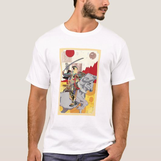 T-shirt Bitcoin Crypto Samurai Cryptocurrency Digital Curr (Devant)