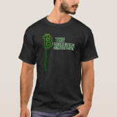 T-shirt Bitcoin Crypto Wallet Mines Graphiques Code carte (Devant)