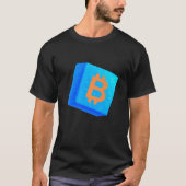 T-shirt Bitcoin Cryptomonnaie Crypto Exchange Blockchain (Devant)