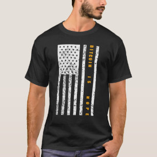 T-shirt Bitcoin est espoir patriotisme patriotique drapeau