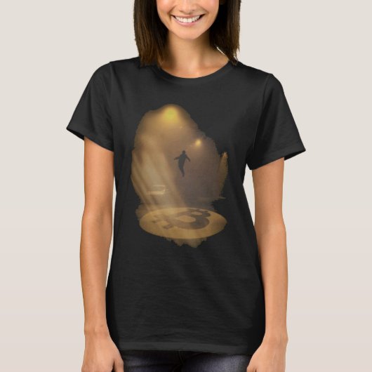 T-shirt Bitcoin Light Hope Résolution Angel Dream (Devant)