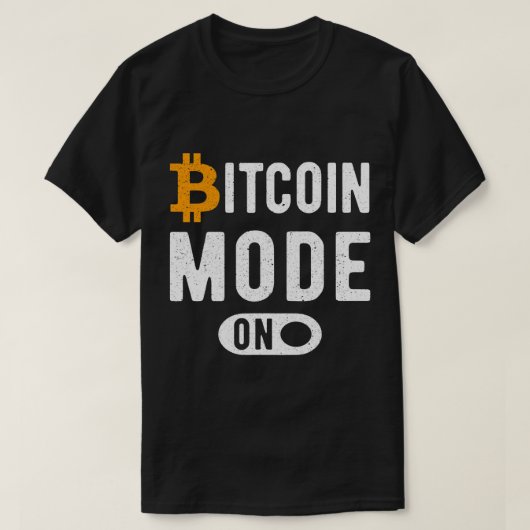 T-shirt Bitcoin Mode BTC Crypto Mens Dit 2 (Design devant)