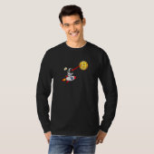T-shirt Bitcoin Rocket vaisseau spatial Astronaut Lune Cry (Devant entier)