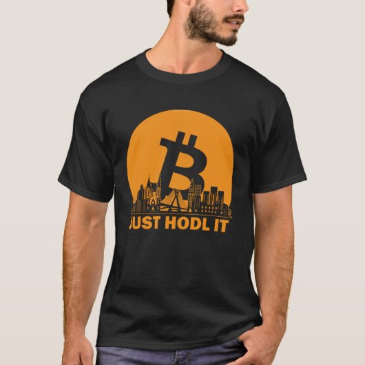 T-shirt Bitcoin São Paulo Skyline São Paulo Bitcoin Maxim (Devant)