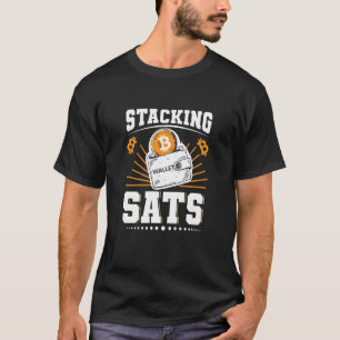T-shirt Bitcoin Sats empilés