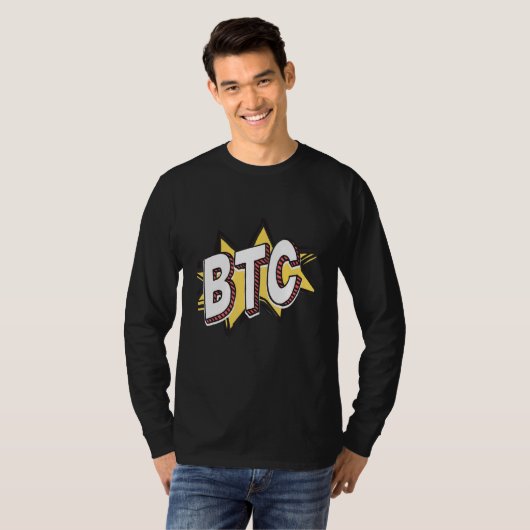 T-shirt Bitcoins Gold pour Bitcoiner Crypto Miner 2 (Devant entier)