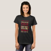T-shirt Bite Button Works Professeur de sciences fines (Devant entier)