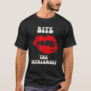 T-shirt Bite Le Patriarcat Vampire Halloween Pro Choice