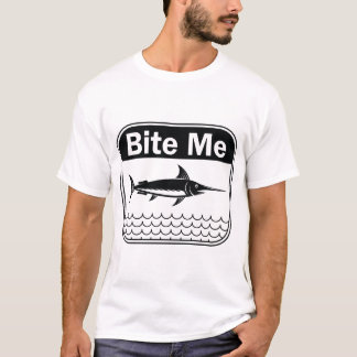 T-shirt Bite Me - Pêche