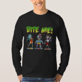 T-shirt Bite Me Zombies (Devant)