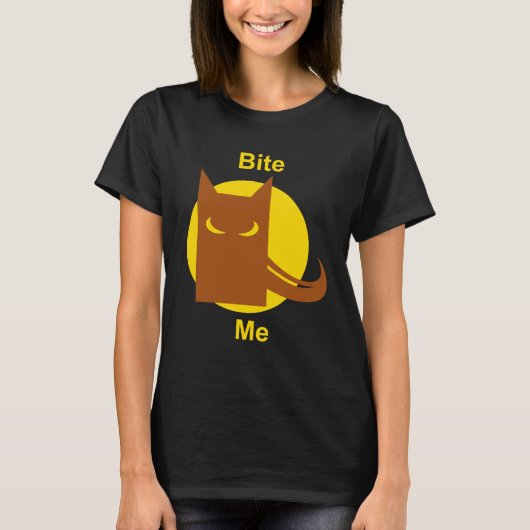 T-shirt Bite-moi (Devant)