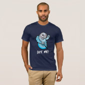 T-shirt Bite-Moi ! Pêche (Devant entier)