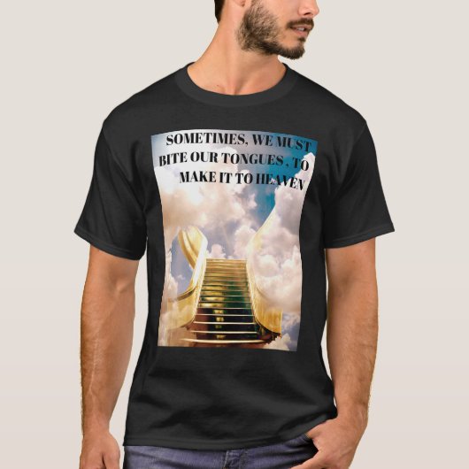 T-shirt Bite Ton Tee De Langue (Devant)