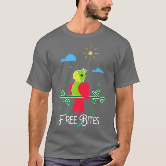 T-shirt Bites gratuites Parrot Premium (Devant)