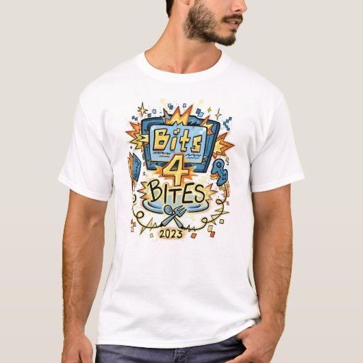 T-shirt Bits4Bites 2023 (Devant)
