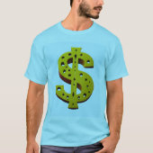 T-shirt Bitten Dollar dessiné Tee - Mangez ce que vous gag (Devant)