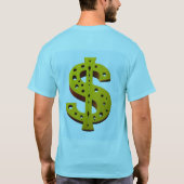T-shirt Bitten Dollar dessiné Tee - Mangez ce que vous gag (Dos)