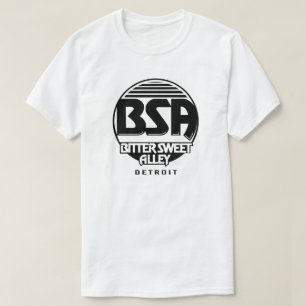 T-shirt Bitter Sweet Alley (BSA Original) NOIR Logo