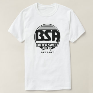T-shirt Bitter Sweet Alley (BSA Original) NOIR Logo