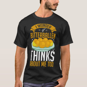 T-shirt Bitterballen Recette Néerlandaise Nourriture Froz