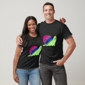 T-shirt Biual Pride Snail Biual (Unisexe)