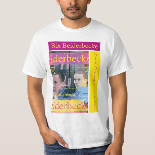 T-shirt Bix Beiderbecke (Devant)