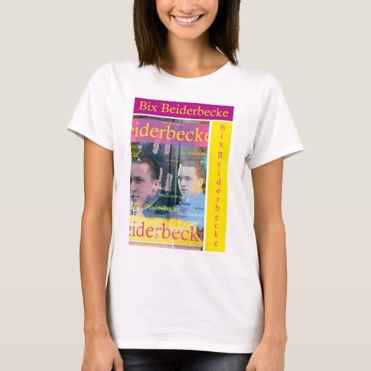 T-shirt Bix Beiderbecke (Devant)