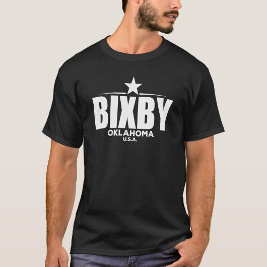 T-shirt Bixby Oklahoma Retro Vintage (Devant)