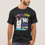 T-shirt Bizarre 3E Année Aucun Prob-Llama Étudiants Enfant (Devant)