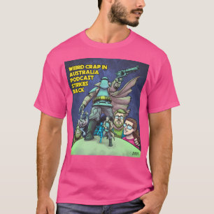 T-shirt Bizarre Bande En Australie Grève En Retour